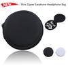 Mini Zipper Earphone Headphone SD Card Storage Bag Box Carrying Pouch