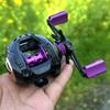 New Baitcasting Reel High Speed 7.3:1 Gear Ratio Freshwater Saltwater 10-speed Brake System Max Drag 8kg Fishing TANK200H Series