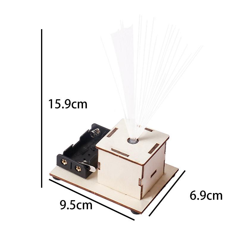 DIY Colorful Fiber Optic Lamp Technology Small Production Invention Children's Scien Experiment Teaching Tool STEM Handmade