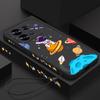 Чехол для телефона с принтом астронавта для Xiaomi 13T Pro Poco X6 F6 Redmi Note 13 12 Pro 11 10, мягкий силиконовый ремешок для защиты линз, противоударный тонкий чехол