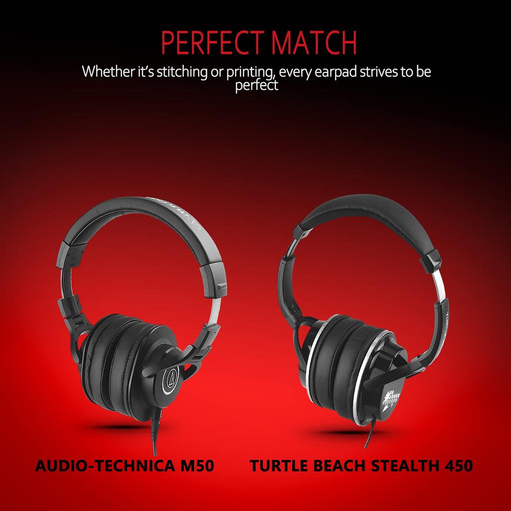 Чехлы для наушников Krone Kalpasmo Premium Alternative ATH M 50 X Audio Technica подходят для амбушюр ATH M 40,