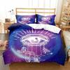 Dreamcatcher Duvet Cover Set Boho Mandala Bedding Set for Girls Adults Purple Dream Catcher Comforter Cover Soft Polyester