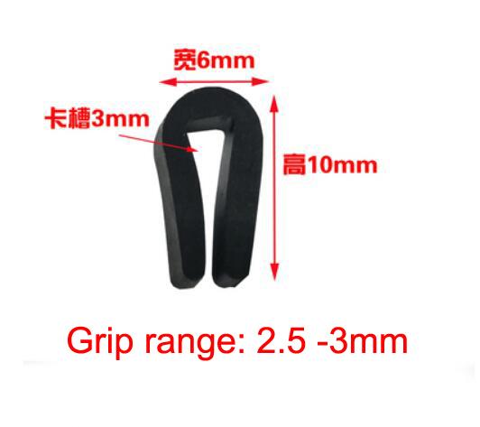 5 метров U-образная резиновая уплотнительная полоса для отделки краев автомобильной двери, защита краев для стеклянных металлических деревянных панелей, листового шкафа