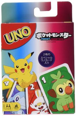 Карточная игра Mattel Game UNO Uno Pokemon Игра для вечеринок для 2-10 игроков от 7 лет и старше GNH17