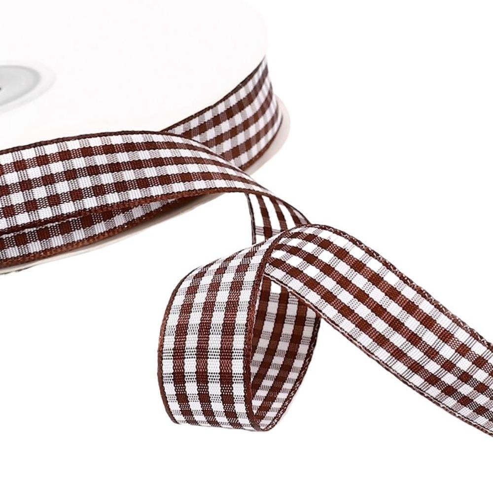 1/2cm Plaid Ribbon DIY Crafts Gift Wrapping Ribbon Variety Pack Gingham Ribbon  Hair Bows