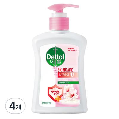 Антибактериальное мыло для рук Dettol Skincare 250 мл 4 шт.