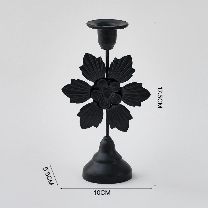 Романтические украшения стола Ретро Реквизит для ужина при свечах Подсвечники