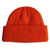 Korean unisex solid color fashion hexagonal beanie knit hat hip-hop pullover hat ski hat wool hat
