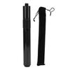 14in Pool Cue Extension Telescopic Carbon Fiber Billiard Extension with Bumper for Universal