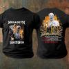 Футболка Megadeth Мировой Тур 2026 Австралия С Датами Тура