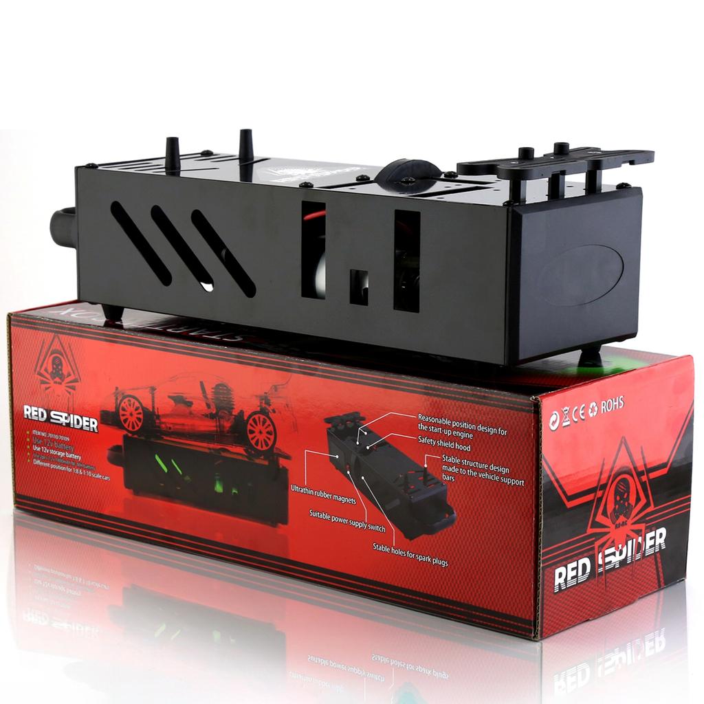 1 8 металл Стартовый бокс для модели с дистанционным управлением Стартовые инструменты Радиоуправление Нитро двигатель Грузовик трагги Хобби Опциональные детали