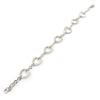 Les Trésors De Lily [N3771] - Серебряный браслет "Любовь" серебро (родиевое покрытие) - 12х10 мм