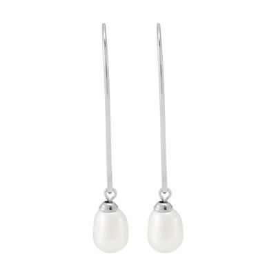Женские серьги-гвоздики Skagen AGNETHE PEARL с белым пресноводным жемчугом SKJ1834040,