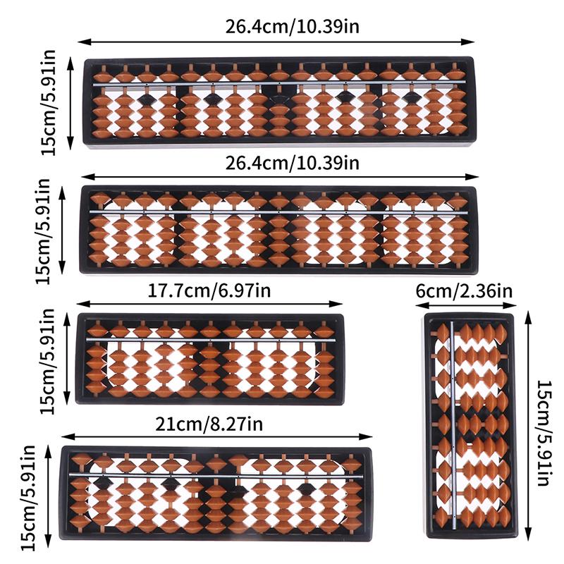 Стандартный калькулятор Abacus Soroban Инструмент для подсчета Математика Игрушки для начинающих