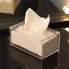 Clear Acrylic Tissue Box Napkin Holder Dispenser Organizer Home Office Restaurant El Supply