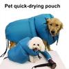 Pet Drying Bag Dogs Fast Drying Tool Compatible with Blow Dryers Portable Pet Hair Dryer Bag for Small Medium Large Fluffy Dogs And Cats