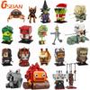GSBAN Movie Figures Animals Ghost Queen Robots Angry Spider Building Blocks Kids Toys for Children Christmas Gifts