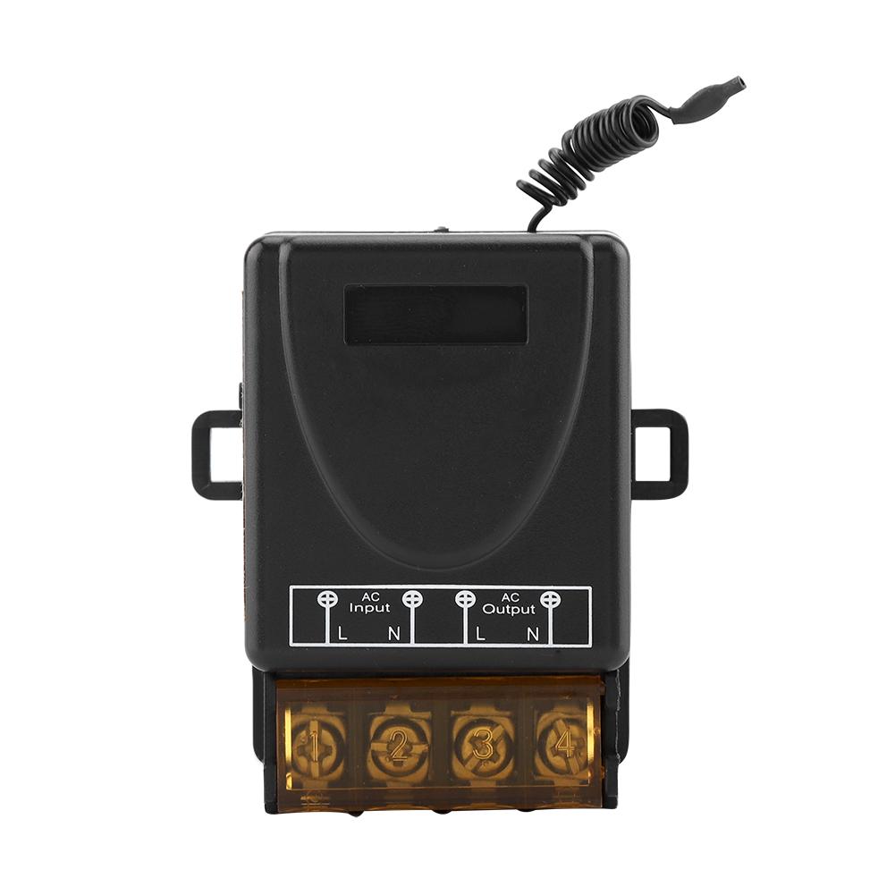 3000W Wireless Relay One way Remote Control Switch Receiver Transmitter (AC80 250V)