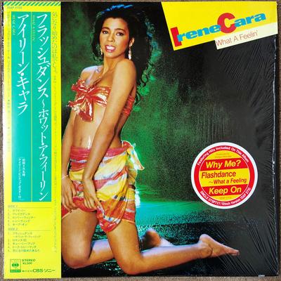 Виниловая пластинка IRENE CARA What A Feelin 25AP2703 CBS SONY 1983 Япония Obi SoulFunk Б/у