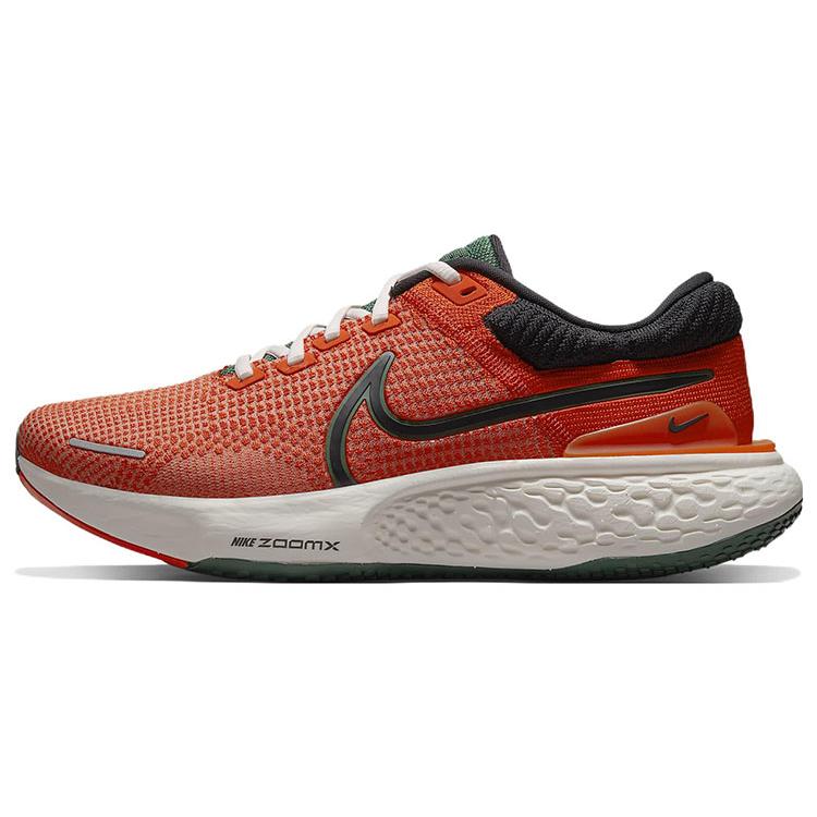 Nike ZoomX Invincible Run Flyknit 2 Командный оранжевый с зеленым Gore DV2149-800