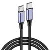 1m Type C To USB 5Pin Charging Cord Nylon Braided Data Cable 480Mbps Data Transfer Wire Line Support OTG Function