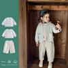 Весенний комплект из куртки и брюк в корейском стиле для девочек (1-3 года)