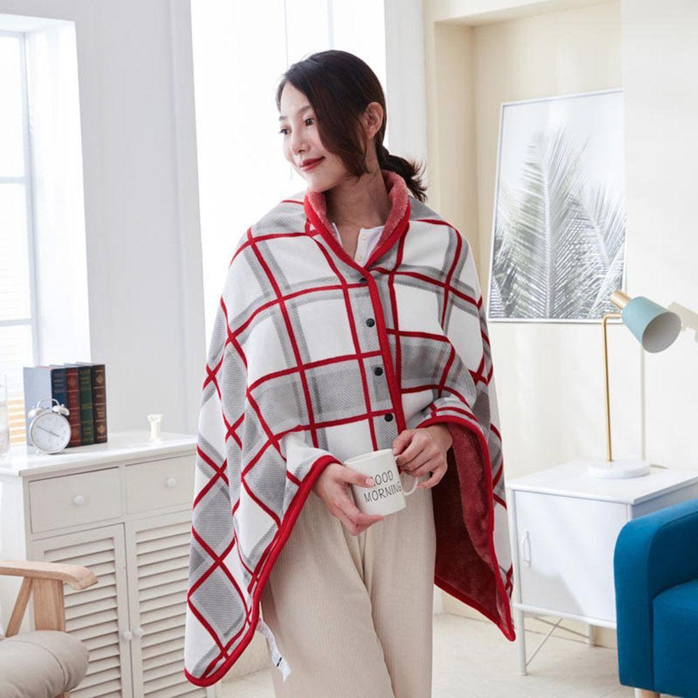 Keep Warm Multi-function Shawl Blanket Winter Lazy Casual Office Blanket  for Women and Office Use