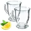 KADAX Glasses for Tea Coffee 460ml Mugs with Handle Set of Glasses 2 Pcs