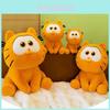 Cute Garfield Cat Plush Toy Sitting Version Wholesale Girls Doll Cartoon Doll Bed Pillow