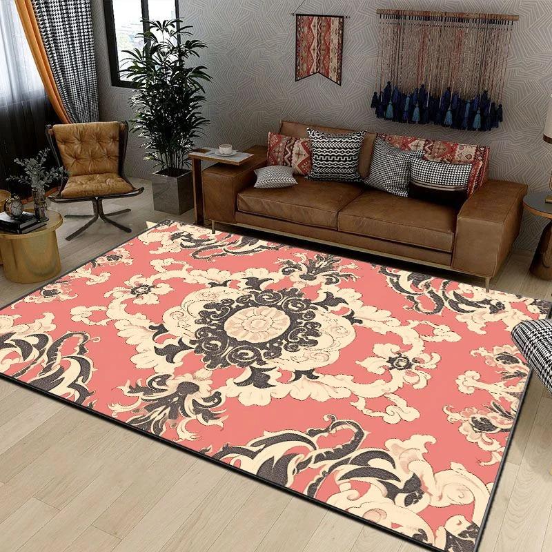 Роскошный ковер с узором дракона, противоскользящие ковры, пригодные для машинной стирки, для гостиной, ковер для зоны, придверный коврик, декор для спальни, подарок на день рождения