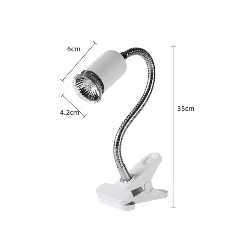 Вращающийся на 360 градусов нагревательный светильник для рептилий UVA+UVB-лампа с зажимом, держатель лампы с зажимом для черепах