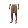 Jordan Brooklyn Fleece Elastic Waist Drawstring Solid Color Five-Point Casual Shorts Men Shorts Desert-Camouflage White FV7288-257