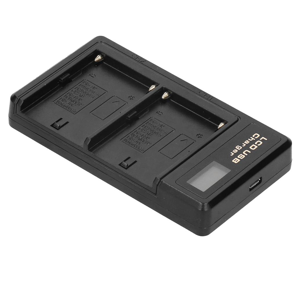 ЖК-дисплей Экран Литиевая батарея Двойное зарядное устройство USB Зарядная база для NPF550