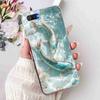 For Realme C2 RMX1941 6.1" Case Summer Fresh Mint Soft Silicone TPU Cover For Oppo Realme c2 C2 Luxurious Flowers Bumper Shell