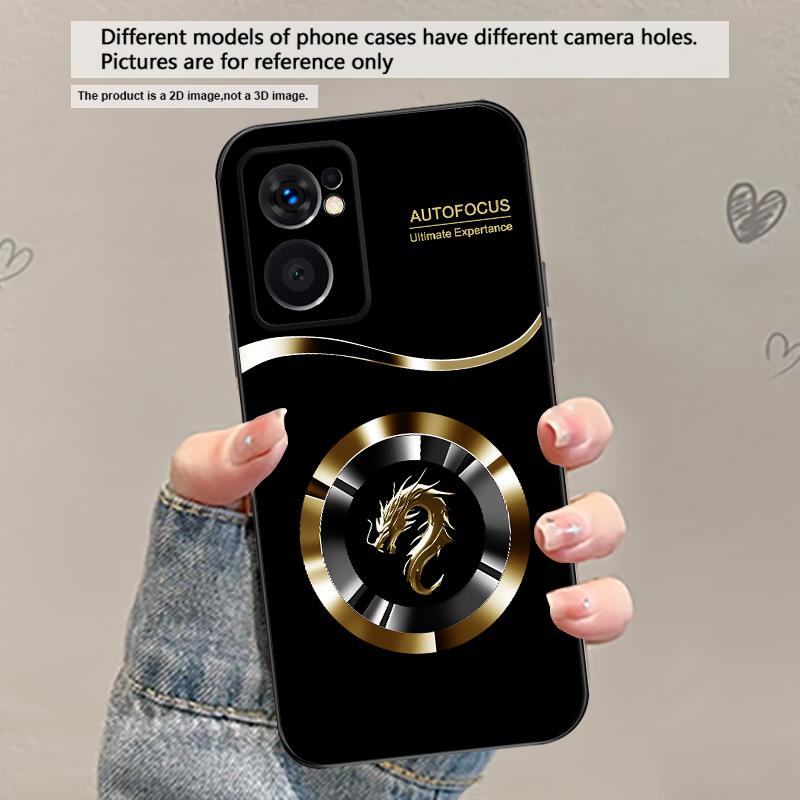 Круглый новый чехол для телефона с головой дракона для OnePlus 8 9 11 12 13 10 Pro 9RT 8T 12R Ace 3 5 2V Nord CE 2 4 Lite N20 SE 30 N200 из мягкого ТПУ