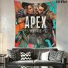 Apex Legends Wall Hanging Printed Fabric Blanket Decorative Tapestries for Bedroom Living Room Home Decor