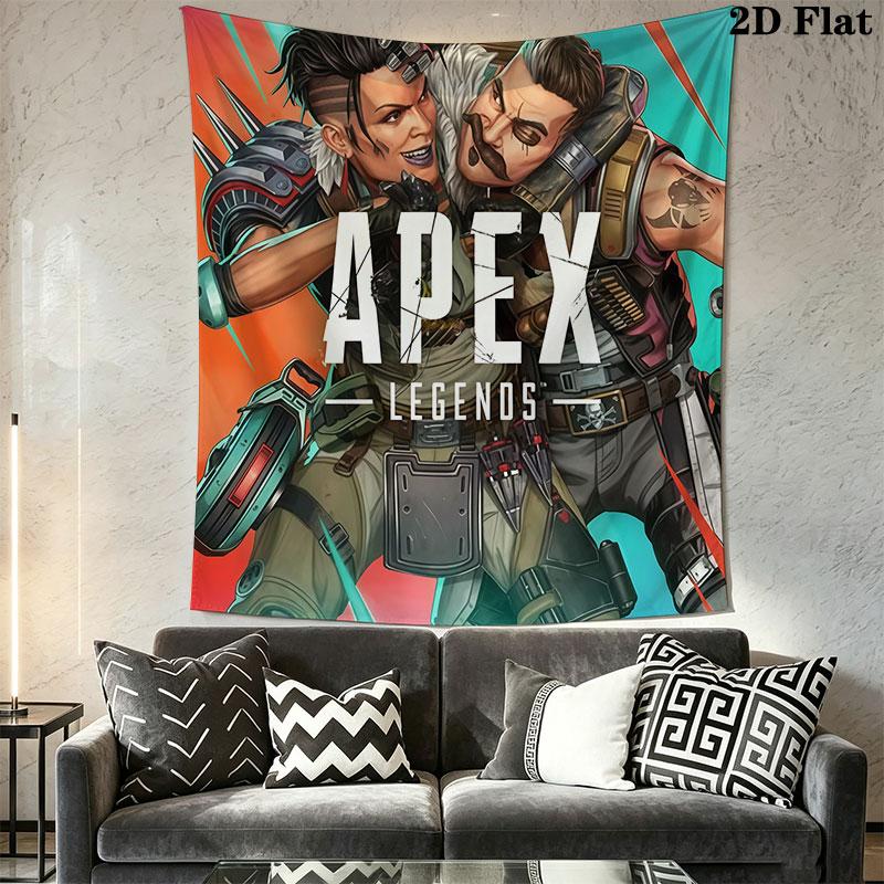 Apex Legends Wall Hanging Printed Fabric Blanket Decorative Tapestries for Bedroom Living Room Home Decor