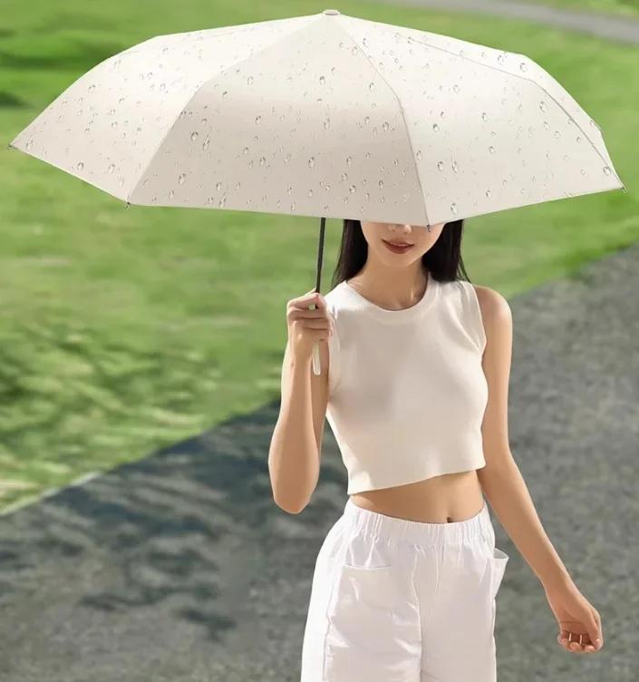 1PCS Auto Open Close Umbrella Compact Fold Sun Rain Proof UV Protection Premium Travel Umbrella NEW