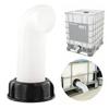 1000L Ton Barrel Valve Cover Plus Discharge Pipe IBC Fill Tap Water Fuel Accessorie Nozzle Diesel Tank Oil Fitting Outlet