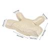 Anti Wrinkle Aging Pillow Cotton Filled Ultra Soft Shock Absorption Detachable Beauty Sleep for Deep Sleeping Gold