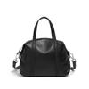 Zency Women's Luxury Solid Color Cowhide Leather Handbag