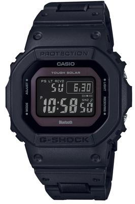 Casio Solar Black G-Shock GW-B5600BC-1BJF Мужские часы, Bluetooth, Радиоуправляемые, Питание от солнечной батареи,