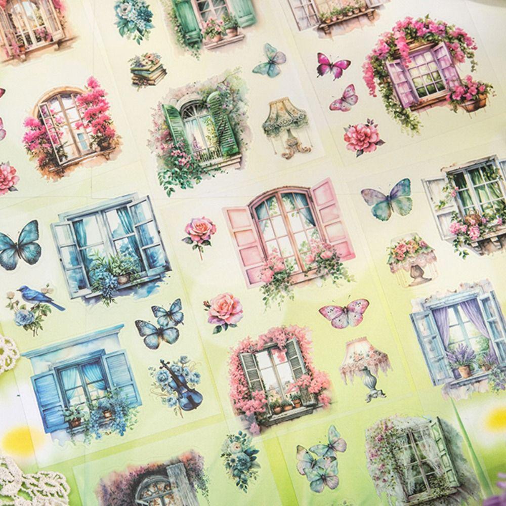 Украшение для ноутбука, канцелярские наклейки, винтажный коллаж, наклейка, сумка, подарок