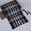 Men'S Scarves Are Versatile, Autumn And Winter Plaid Lengthened And Thickened Scarves, Couple Scarves, Warm Shawls For Women