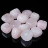 Rose Quartz Tumbled Stones Reiki Chakra Healing Decorative Pebbles, Vase Fillers Tumble Stone for Jewellery Gift Item 13 Pieces Set