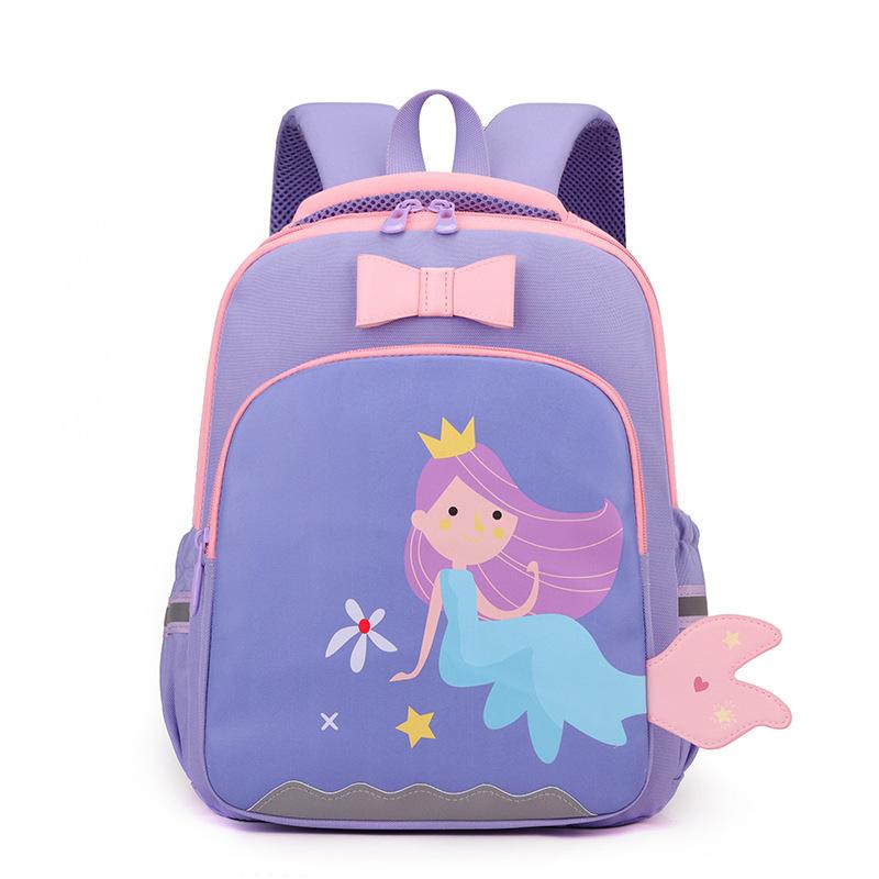 New children's cartoon cute versatile kindergarten students backpack unicorn load reduction large capacity backpack tide