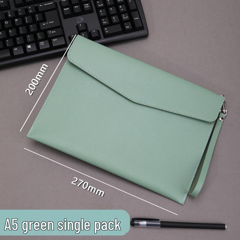 Кожаный портфель формата A4/A5 с ручкой и сумка для документов с возможностью нанесения логотипа