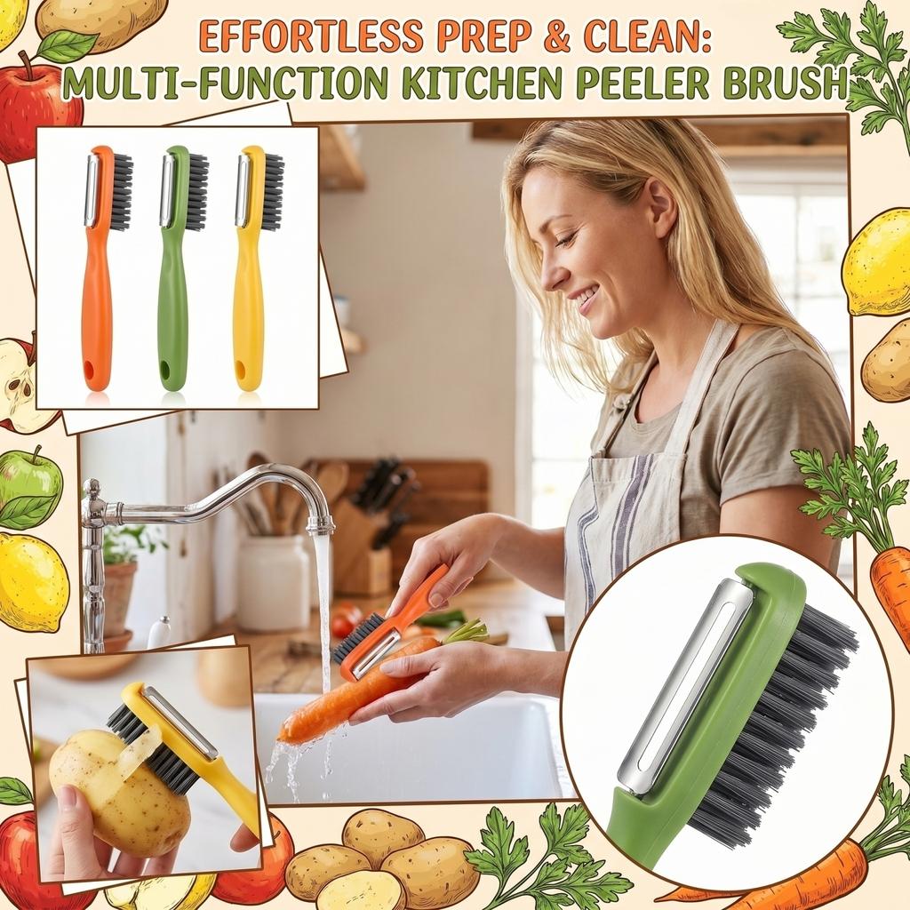 Household Vegetable Peeler Fruit Peeler Potato Peeler Multi-Functional Kitchen Tool for Peeling Fruits and Vegetables with Comfortable Handle