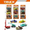 4/6pcs Mini Alloy Engineering Truck Loader 1:64 Simulation Metal Car Model Toy  Sliding Boy Gift