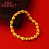 Cat's Eye Ball Bracelet Gold Bracelet Ancient Style Golden Balls Heritage Small Lucky Beads High Sense Fashion Ornament